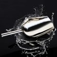 thumbnail image 3 of BUYISI Ice Cube Scoop For Freezer Stainless Steel Ice Scoops Shovel For Ice Maker Coffee Bean Food Candy Flour Popcorn Small Kitchen 9 Inch, 3 of 7