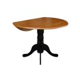 thumbnail image 4 of International Concepts 42" Solid Wood Dual Drop Leaf Dining Table - Black/Cherry, 4 of 10