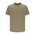 thumbnail image 4 of Besolor T-Shirt d'Été pour Homme à Manches Courtes, Col Rond Classique, T-Shirts Décontractés, Couleur Unie, Hauts Basiques, 4 of 5