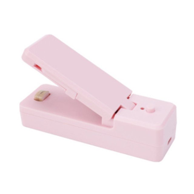TopLLC USB Rechargeable Magnetic Suction Sealing Machine,Mini Bag Sealer, 2 In 1 Heat Sealer For Snacks, Rechargeable Handheld Plastic Bag Resealer
