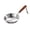 Light Gray, variant on Cooking Utensils Mini Fry Pan With Stainless Steel Construction and Wooden Handle for Induction - Nonstick Egg Pan Skillet for Everyday Kitchen Use
