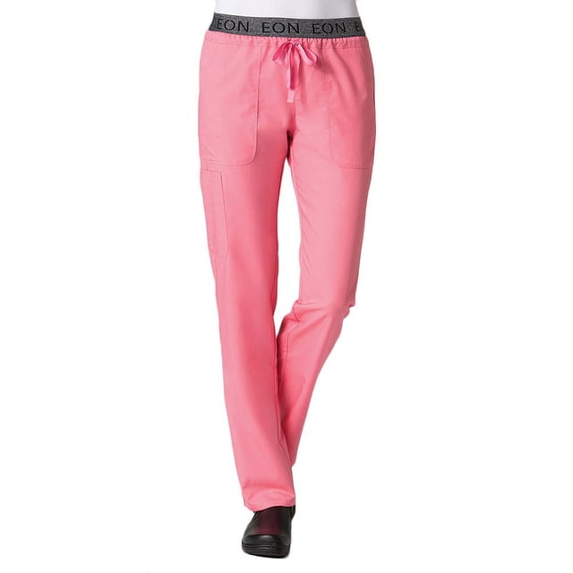 EON Women's COOLMAX® Logo Elastic Drawstring Waistband Scrub Pant