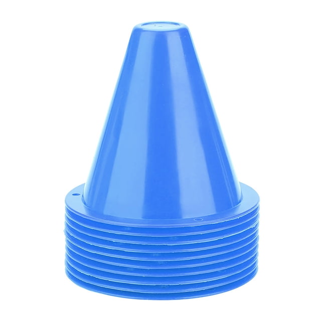 Football Training Holder, 10pcs Durable Football Cone, Games For Boys For Football Training Improve The Controlling Ability Of Football