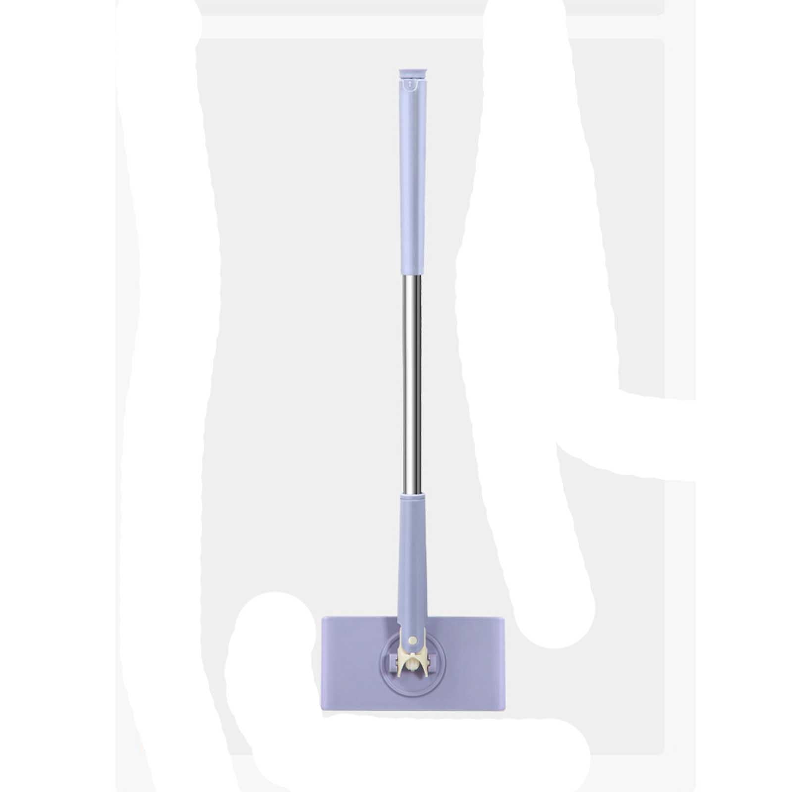 TopLLC Clip On Cloth Face Towel Small Mop Household Lazy Cleaning Artifact Clip On Cloth Face Towel Small Mop Flat Mop New Mini Wet Wipe Small Mop a mop