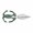 Green, variant on Multifunctional Heavy Duty Kitchen Shears Stainless Steel All Purpose Ergonomic Grip Easy to Clean for Poultry Meat Vegetables Herbs Nuts Dining Cooking