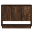 thumbnail image 3 of vidaXL Sideboard Smoked Oak 97x31x75 cm Engineered Wood, 3 of 5