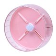 thumbnail image 2 of Hamster Wheel, Hamster Exercise Wheel Acrylic Slip Resistant  For Syrian Hamster For Hamster Cage 20cm/7.9in Pink, 2 of 8