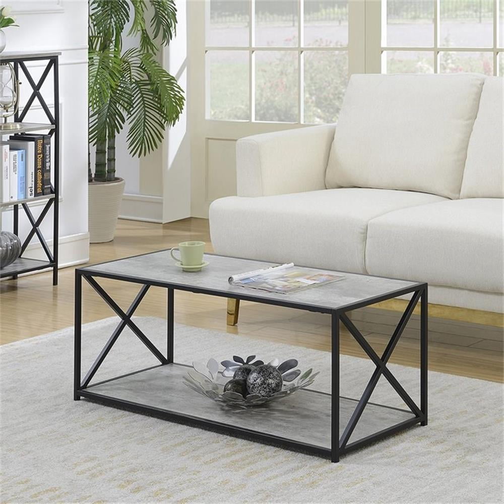 Convenience Concepts Tucson Table Basse en Fini Bois Gris Bouleau Synthétique