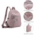 thumbnail image 3 of Women Backpack Purse Fashion Designer Ladies Travel College Backpack Small Casual Daypack Blue, 3 of 5