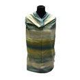 thumbnail image 1 of Pashmina-Style Printed Cotton Womens Shawl Olive Green, 1 of 1
