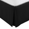 thumbnail image 1 of Unique Bargains Pleated Bed Skirt Classic Tailored Styling Dust Ruffled Hotel, 1 of 10