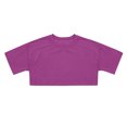 thumbnail image 1 of Crop Tops For Girls Short Sleeve Shirt Girls Summer Tops Neck Slim Fit Tops Basic Tee, 1 of 4