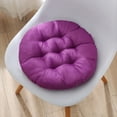 thumbnail image 1 of Meitianfacai Coussin de Chaise Rond Rembourré pour Bureau et Usage Étudiant, Coton et Lin (Ensemble de 1), 1 of 1
