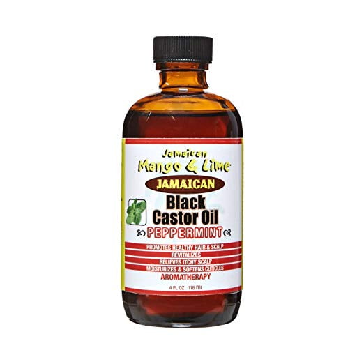 Jamaican Mango and Lime Black Castor Oil Pepperment Aromatherapy 4 fl oz