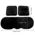 thumbnail image 3 of Openpig Housse de Siège Imitation Coussin de Siège Intérieur Plus Velours Épais Chaud Ensemble Trois Pièces, 3 of 3