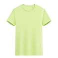 thumbnail image 4 of Dagugfen Tops for Men Summer Short Sleeve Round Neck Lightweight Casual Basic Tee Shirts Solid Color, 4 of 6