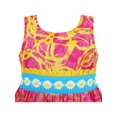 thumbnail image 4 of Girls Dress Embroidered Sash Blooming Flower Painting Style Pink 4 Years, 4 of 4