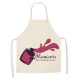 thumbnail image 2 of Yhmxh Kitchen Gadgets Kitchen Utensils Home and Kitchen 1PC Kitchen Cleaning Apron Linen Apron Household and Oil-proof Apron Pockets Holds, 2 of 2
