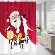 Amzcrzy Bathroom Shower Curtain Room Decor Printed Waterproof and Polyester Shower Curtain Set Of Four Pieces Absorbent Mat Window Blinds Living Room Decor Shower Curtains Curtain