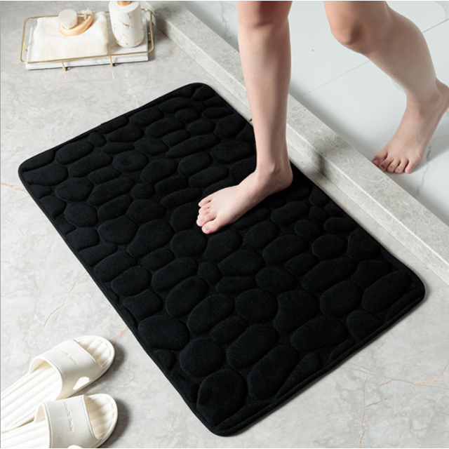 Bathroom Carpet, Toilet Floor Mat, Door Mat, Bathroom Anti-Slip Mat