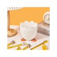 thumbnail image 4 of 1pc Cute Cartoon Eggshell Pen Holder With Large Capacity For Student Desk Stationery Storage, Can Also Be Used As Cartoon Desk Organizer For Makeup Br, 4 of 5