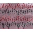 thumbnail image 4 of oneOone Georgette Viscose Fabric Chevron Block Print Fabric BTY 42 Inch Wide, 4 of 4
