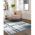 thumbnail image 1 of ECARPET Washable Plaid Area Rug & Runner for Kitchen, Bedside, Living Room, Hallway, 1 of 9