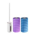 thumbnail image 2 of Disposable Toilet Bowl Brush with Toilte Wand Toilet Bowl Cleaner Toilet Cleaning System Kit Multi Purpose Brush Household Cleaning Brush Household Cleaning Tool Kitchen Cleaning Brush, 2 of 9