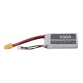 thumbnail image 2 of 7.4V 1500mAh 45C Lipo Battery with AWG Silicone Wire PP Aluminized Flash Film for Remote Control Aircraft Model, 2 of 7