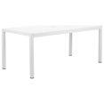 thumbnail image 4 of Pangea Home David 11-piece Aluminum Patio Dining Set in White, 4 of 20