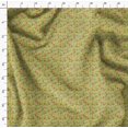 thumbnail image 4 of Soimoi Velvet Fabric Leaves & Floral Artistic Decor Fabric Printed Yard 58 Inch Wide, 4 of 5