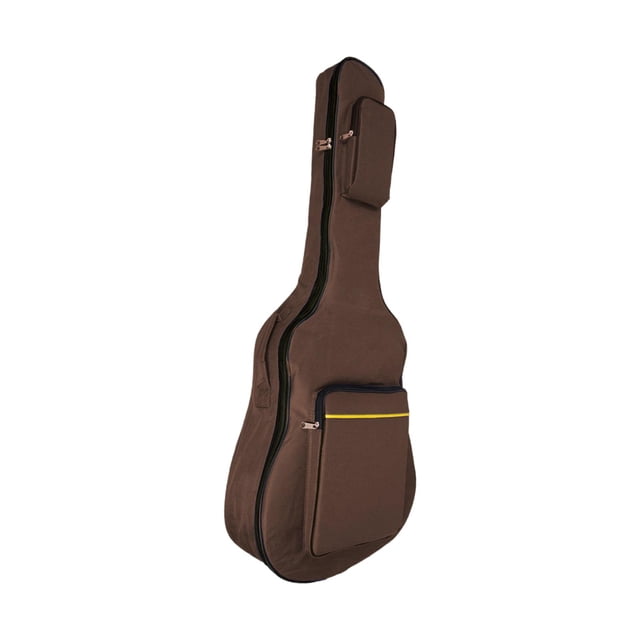 Wweixi Guitar Gig Bag Pouch Lightweight Protective Birthday Front Pockets with Gift Coffee 107x41.5cm
