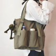 thumbnail image 2 of kurtrusly Shoulder Bag Crossbody Handbag Shoppers Bag Travel Girls Canvas Green, 2 of 9