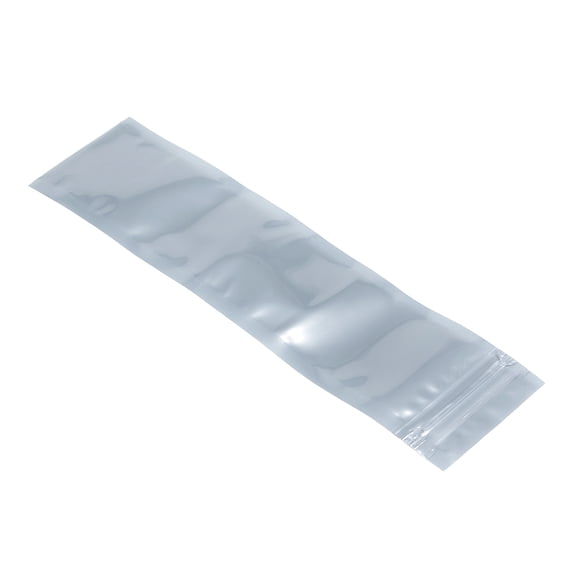 Unique Bargains 50 Pcs Sac de Protection Antistatique Translucide à Fermeture Éclair, Sacs Refermables 50mmx200mm (2x7.9 Pouces)