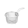 thumbnail image 1 of BMYJ Stainless Steel Fry Basket with Handle,Round Wire Fry Basket Fryer Strainer for Frying,Round Wire Mesh Fry Basket with Stainless Steel Handle,for Chips,Onion Rings (2 Size Options), 1 of 9