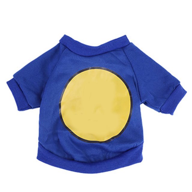 Pet Cat Sweatshirt, Comfortable Short Sleeve Pet Shirt for Daily Red,Blue,Black