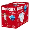 thumbnail image 2 of Huggies Little Snugglers Baby Diapers, Size 4 (22-37 lbs), 120 Ct, 2 of 9