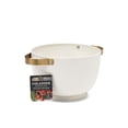 thumbnail image 3 of Thyme & Table Cream and Gold Colander, 3 of 5