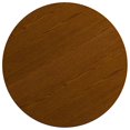 thumbnail image 2 of Mobile 48'' Round Oak HP Laminate Activity Table - Height Adjustable Short Legs, 2 of 3