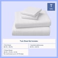 thumbnail image 3 of Mainstays Kids Ensemble de draps en microfibre , format simple, grille grise, 3 pièces, 3 of 8