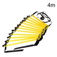thumbnail image 2 of Flexibility Agility Ladder Nylon Strap Jumping Ladder Speed Training Fitness Stair, 4M, 8Rung, 2 of 9