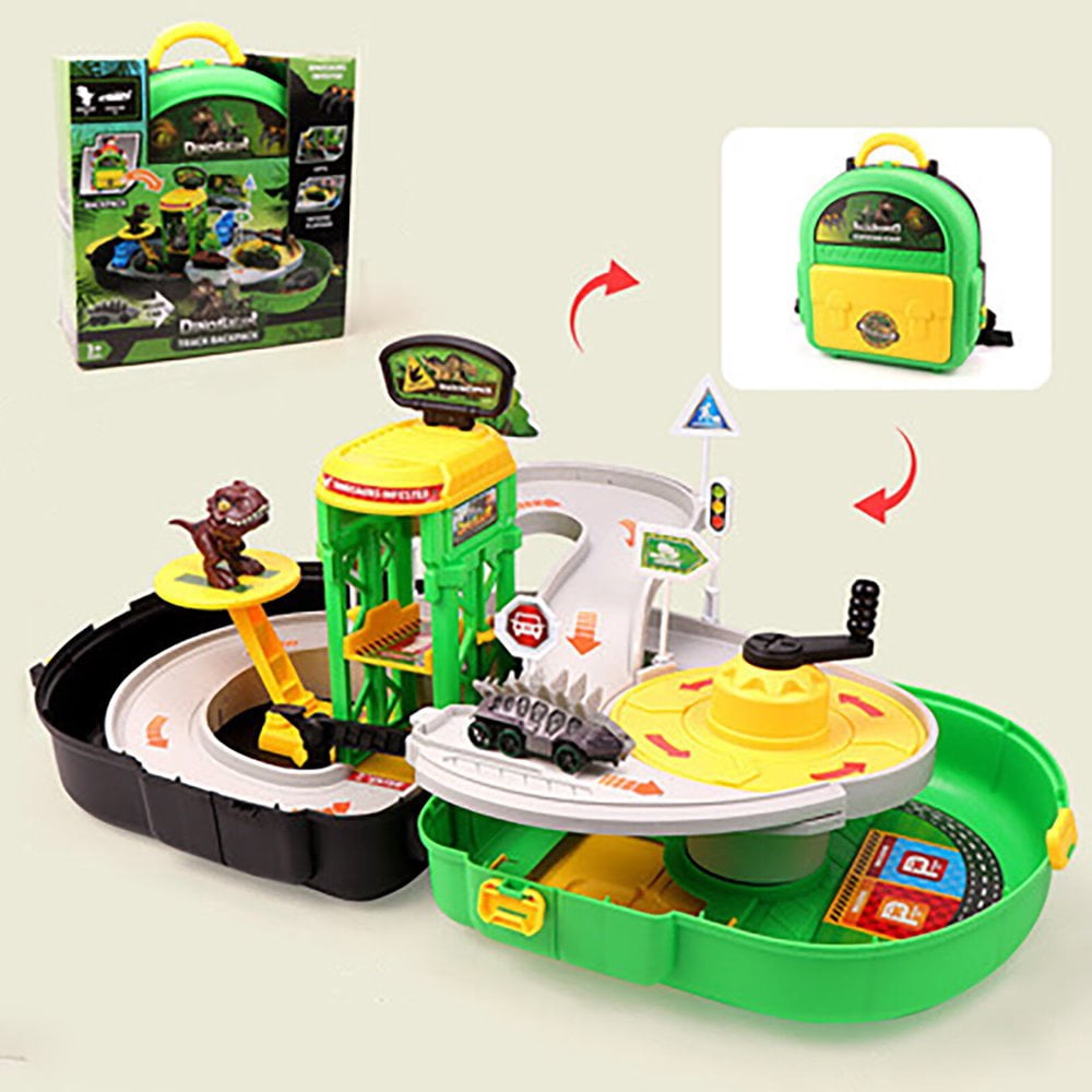 Storage Car Storage School Bag Storage Car Dinosaur Animal Car Deformation