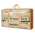 thumbnail image 1 of Home Textile Storage Moving Luggage Bag for Non Woven Quilt Storage Thickened Hand Held Packing Tote for Household Organization, 1 of 5