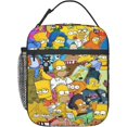 thumbnail image 1 of Simpsons Lunch Bag Insulated Lunch Box With Compartments Waterproof Reusable Tote Bag For Work Hiking Travel, 1 of 8