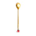 thumbnail image 2 of XZNGL Home Christmas Decorations Metal Coffee Fork Stirring Spoon Christmas Table Decorations New Year, 2 of 8