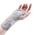 thumbnail image 2 of 1pc Wrist Support Double Aluminum Plate Nylon Adjustable Splint Wrist Brace, 2 of 9