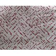 thumbnail image 4 of oneOone Georgette Viscose Bright Crimson Red Fabric Abstract Small Sewing Material Print Fabric By The Yard 42 Inch Wide, 4 of 4