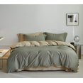 thumbnail image 1 of Zhuge Bed Sheets Set, Bedding Sheets Pillowcases Kit, Twin Bed Set, Hotel Bedding, Home Decor(Gray), 1 of 5