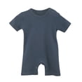 thumbnail image 1 of Baby Rompers Short Sleeve with Snap Closure Infant Clothes, 1 of 5