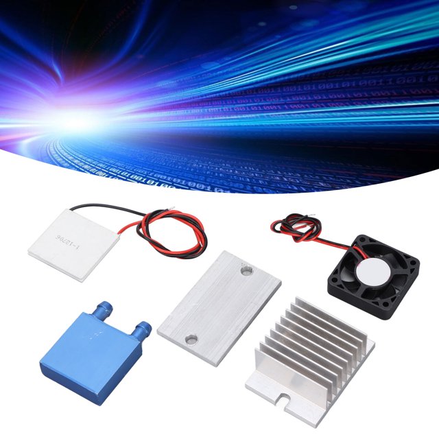 DIY Peltier Cooler Kit, Peltier Cooler Kit Refrigeration Effect Aluminum For Plate Cooling For Pet Bed Cooling